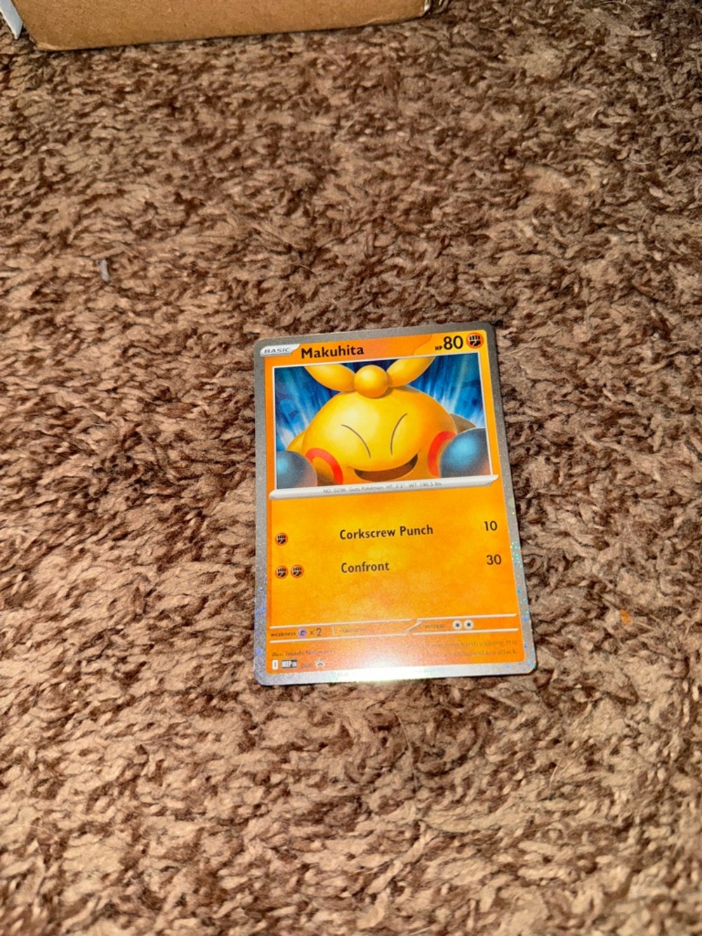 Pokemon - Makuhita #68 (Pokemon Promo)